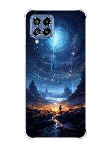 Чохол з потовщеними кутами на Samsung Galaxy M53 (M536) 5G :: Космос (принт 244)