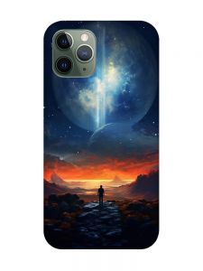 Чохол на iPhone 12 / 12 Pro :: Космос (принт 247)