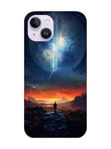 Чохол із захистом камери на iPhone 14 :: Космос (принт 247)