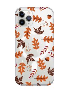 Магнітний чохол на iPhone 11 Pro Max із підтримкою MagSafe :: Осінь (принт 107)