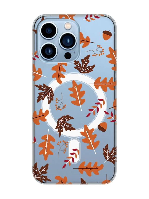 Магнітний чохол на iPhone 13 Pro Max із підтримкою MagSafe :: Осінь (принт 107)