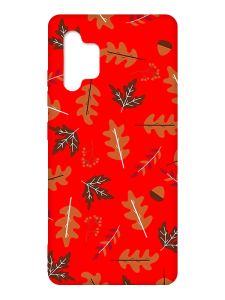 Матовий червоний чохол на Samsung Galaxy A32 :: Осінь (принт 107)