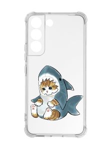 Чохол із потовщеними кутами на Samsung Galaxy S22 :: Кошеня (принт 120)