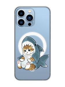 Магнітний чохол на iPhone 13 Pro Max із підтримкою MagSafe :: Кошеня (принт 120)