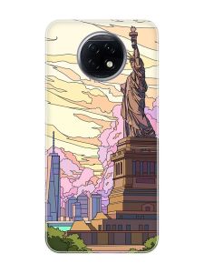 Чохол на Xiaomi Redmi Note 9T/Redmi Note 9 5G :: Статуя Свободи (принт 331)