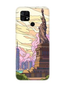 Чохол на Xiaomi Redmi 10C :: Статуя Свободи (принт 331)