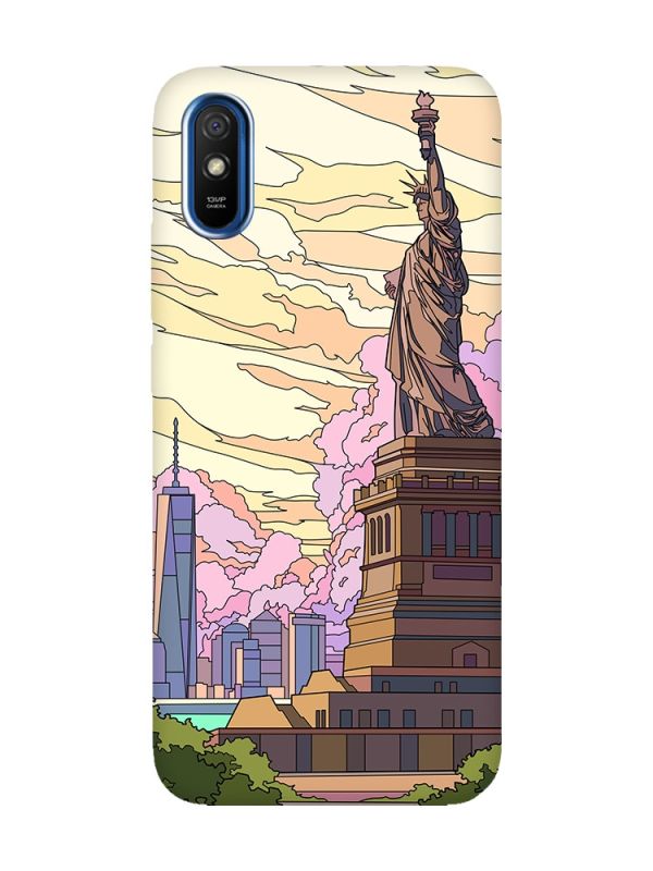 Чохол на Xiaomi Redmi 9A  :: Статуя Свободи (принт 331)