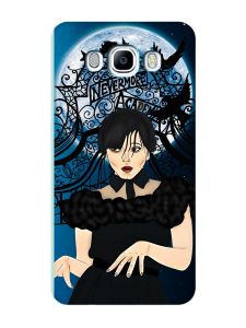 Чохол з бірюзовими боками на Samsung Galaxy J7(2016) J710 :: Танець. Венздей (принт 212)