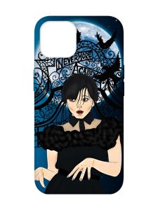 Чохол з червоними боками на Apple iPhone 14 :: Танець. Венздей (принт 212)