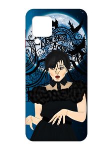 Чохол з червоними боками на Samsung Galaxy M32/A22/M22 4G :: Танець. Венздей (принт 212)