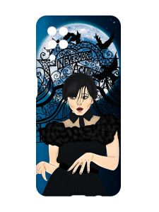 Чохол з рожевими боками на Samsung Galaxy A12 :: Танець. Венздей (принт 212)