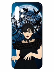 Чохол з чорними боками на Samsung Galaxy A13 4G :: Танець. Венздей (принт 212)