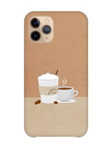 Магнітний чохол на iPhone 11 Pro із підтримкою MagSafe :: Кава (принт 108)