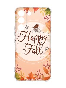 Чохол із потовщеними кутами на Samsung Galaxy S22 :: Щасливої осені (принт 110)