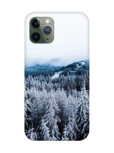 Магнітний чохол на iPhone 12/12 Pro із підтримкою MagSafe :: Зимовий ліс (принт 164)