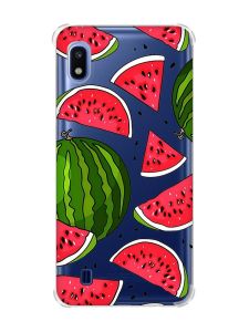 Чохол з потовщеними кутами на Samsung Galaxy A10 (2019)/A105 :: Кавуни (принт 341)