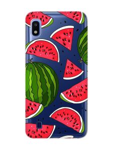Прозорий чохол на Samsung Galaxy A10 (2019) A105 :: Кавуни (принт 341)