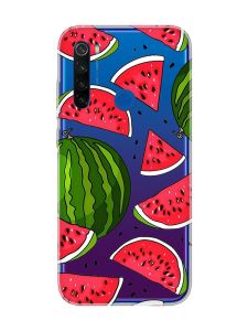 Прозорий чохол на Xiaomi Redmi Note 8T :: Кавуни (принт 341)