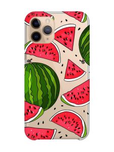 Прозорий чохол на Apple iPhone 11 Pro (5,8) :: Кавуни (принт 341)