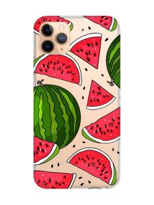 Прозорий чохол на iPhone 11 Pro Max (6,5) :: Кавуни (принт 341)
