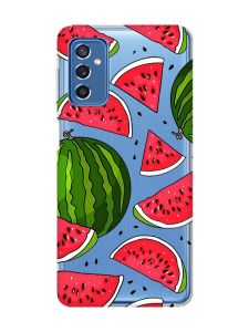 Прозорий чохол на Samsung Galaxy M52 :: Кавуни (принт 341)