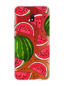 Прозорий чохол на Xiaomi Redmi 8A :: Кавуни (принт 341)