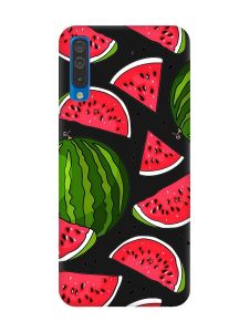 Матовий чорний чохол на Samsung Galaxy A50 (2019) A505/A30s :: Кавуни (принт 341)