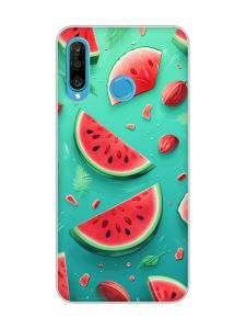 Чохол на Huawei P30 Lite :: Скибки кавуна (принт 340)