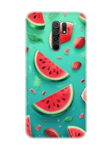 Чохол на Xiaomi Redmi 9 :: Скибки кавуна (принт 340)