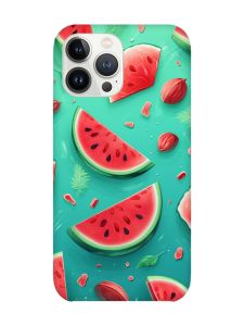 Чохол із захистом камери на iPhone 14 Pro :: Скибки кавуна (принт 340)