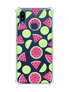 Чохол з потовщеними кутами на Samsung Galaxy A10s (A107) :: Кавуни и лайм (принт 345)