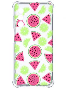 Чохол з потовщеними кутами на Samsung Galaxy A14 5G :: Кавуни и лайм (принт 345)