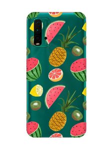 Прозорий чохол на Xiaomi Redmi 9T  :: Фруктовий мікс (принт 347)