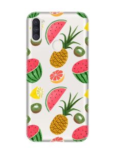 Прозорий чохол на Samsung Galaxy A11 :: Фруктовий мікс (принт 347)