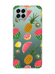 Прозорий чохол на Samsung Galaxy M33 5G :: Фруктовий мікс (принт 347)