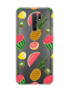 Прозорий чохол на Xiaomi Redmi 9 :: Фруктовий мікс (принт 347)
