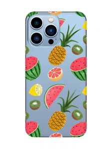 Прозорий чохол на Apple iPhone 13 Pro Max :: Фруктовий мікс (принт 347)
