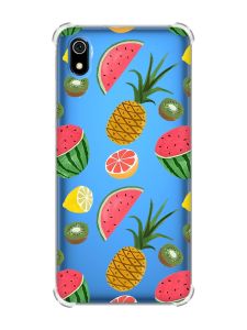 Чохол з потовщеними кутами для Xiaomi Redmi 7A :: Фруктовий мікс (принт 347)