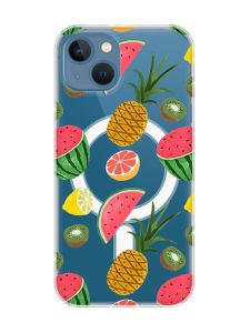 Магнітний чохол на iPhone 13 (6.1) із підтримкою MagSafe :: Фруктовий мікс (принт 347)