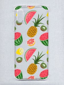 Чохол з потовщеними кутами на Xiaomi Redmi 9A :: Фруктовий мікс (принт 347)