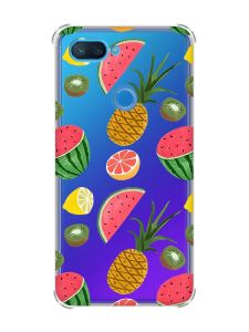 Чохол із потовщеними кутами на Xiaomi Mi 8 Lite :: Фруктовий мікс (принт 347)