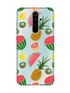 Прозорий чохол на Xiaomi Redmi Note 8 Pro :: Фруктовий мікс (принт 347)