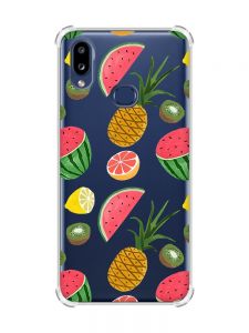 Чохол з потовщеними кутами на Samsung Galaxy A10s (A107) :: Фруктовий мікс (принт 347)