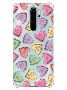 Чохол з потовщеними кутами на Xiaomi Redmi Note 8 Pro :: Поцілунок (принт 33)