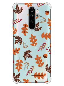 Чохол з потовщеними кутами на Xiaomi Redmi Note 8 Pro :: Осінь (принт 107)