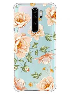 Чохол з потовщеними кутами на Xiaomi Redmi Note 8 Pro :: Квіти пастельні (принт 277)