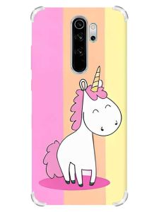 Чохол з потовщеними кутами на Xiaomi Redmi Note 8 Pro :: Єдиноріг (принт 104)