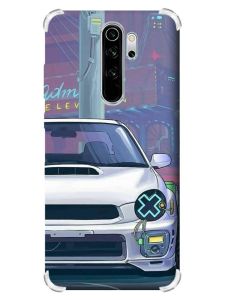 Чохол з потовщеними кутами на Xiaomi Redmi Note 8 Pro :: Авто аніме (принт 239)