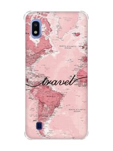 Чохол з потовщеними кутами на Samsung Galaxy A10 (2019)/A105 :: Карта (принт 319)