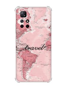 Чохол з потовщеними кутами на Xiaomi Redmi Note 11 4G :: Карта (принт 319)